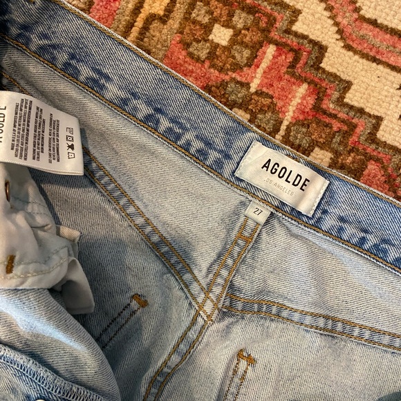 AGOLDE Riley High Rise Crop - 27 - Picture 2 of 5